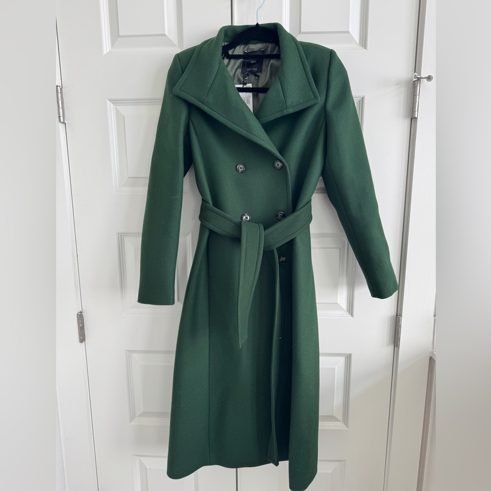 NWT Mango Women's Wool Coat